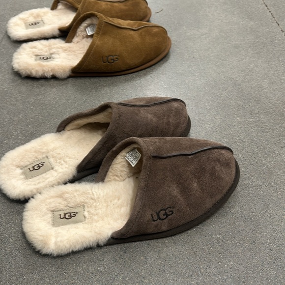 UGG slides slippers men’s 12 brown - Picture 6 of 6